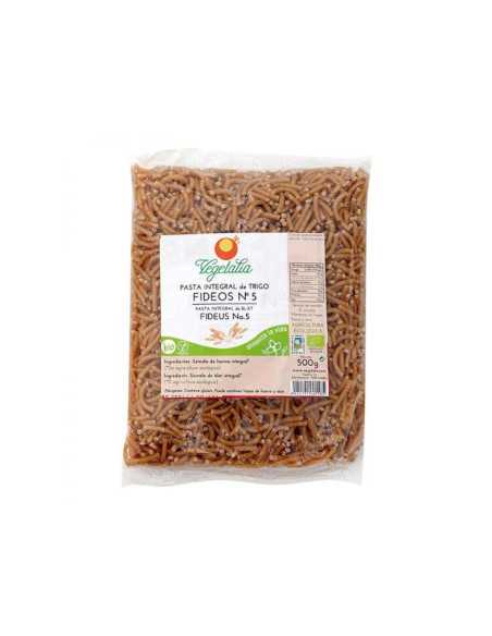 Fideo integral Nº5 bio 500 g Vegetalia